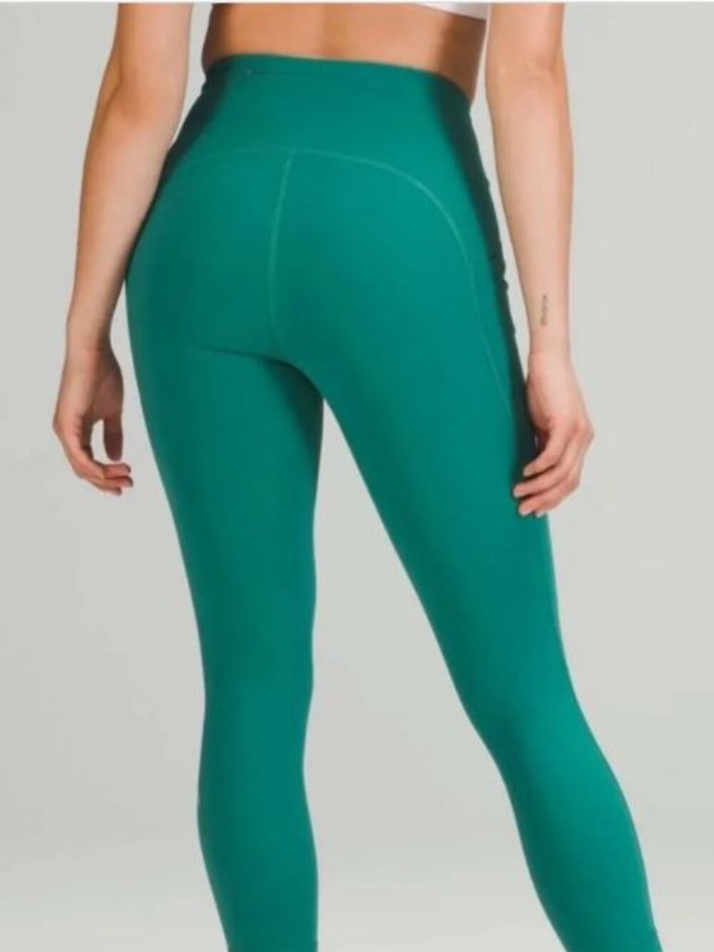 NWT lululemon Swift Speed HR Crop 21" ** POCKETS**  Kelly Green